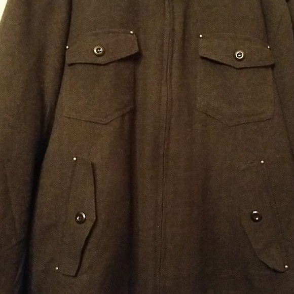 New NORTH ZONE Mens XL Sport Coat Jacket Tweed - Picture 3 of 6